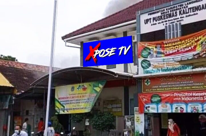 Detik-Detik Puskesmas Kalitengah Terbakar