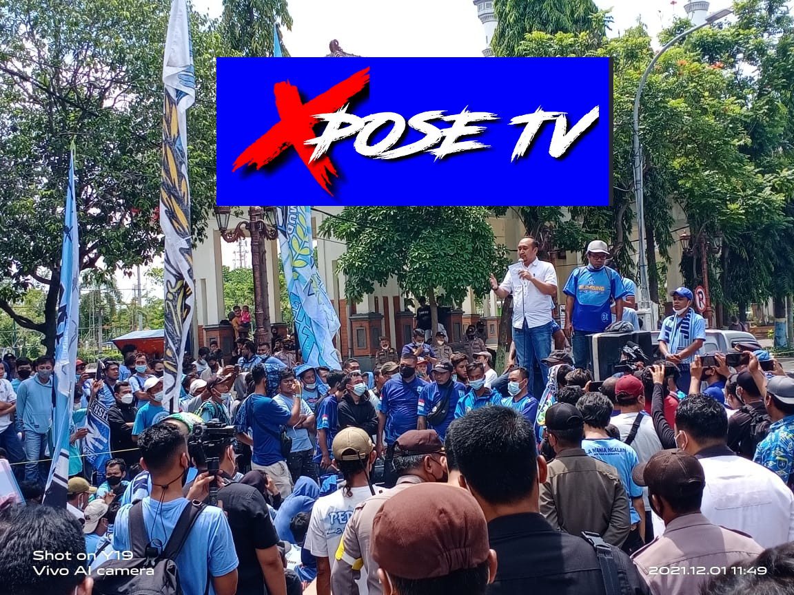 Suporter Persela Demo Tuntut 6 Point