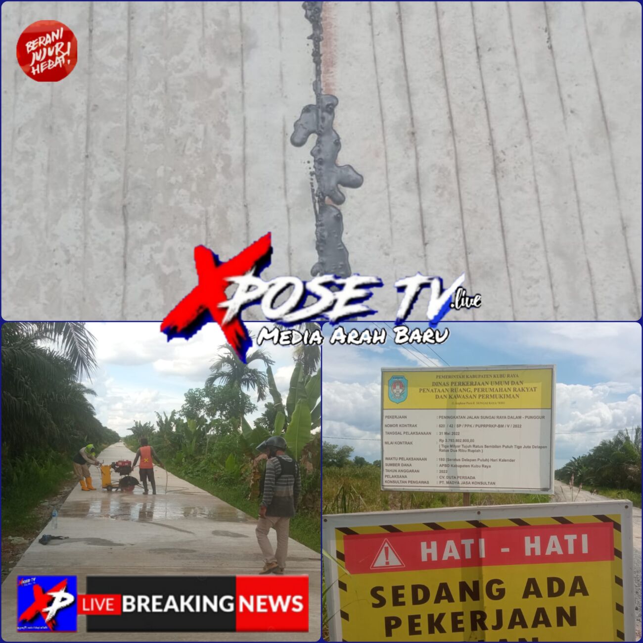 Pembangunan Jalan Poros