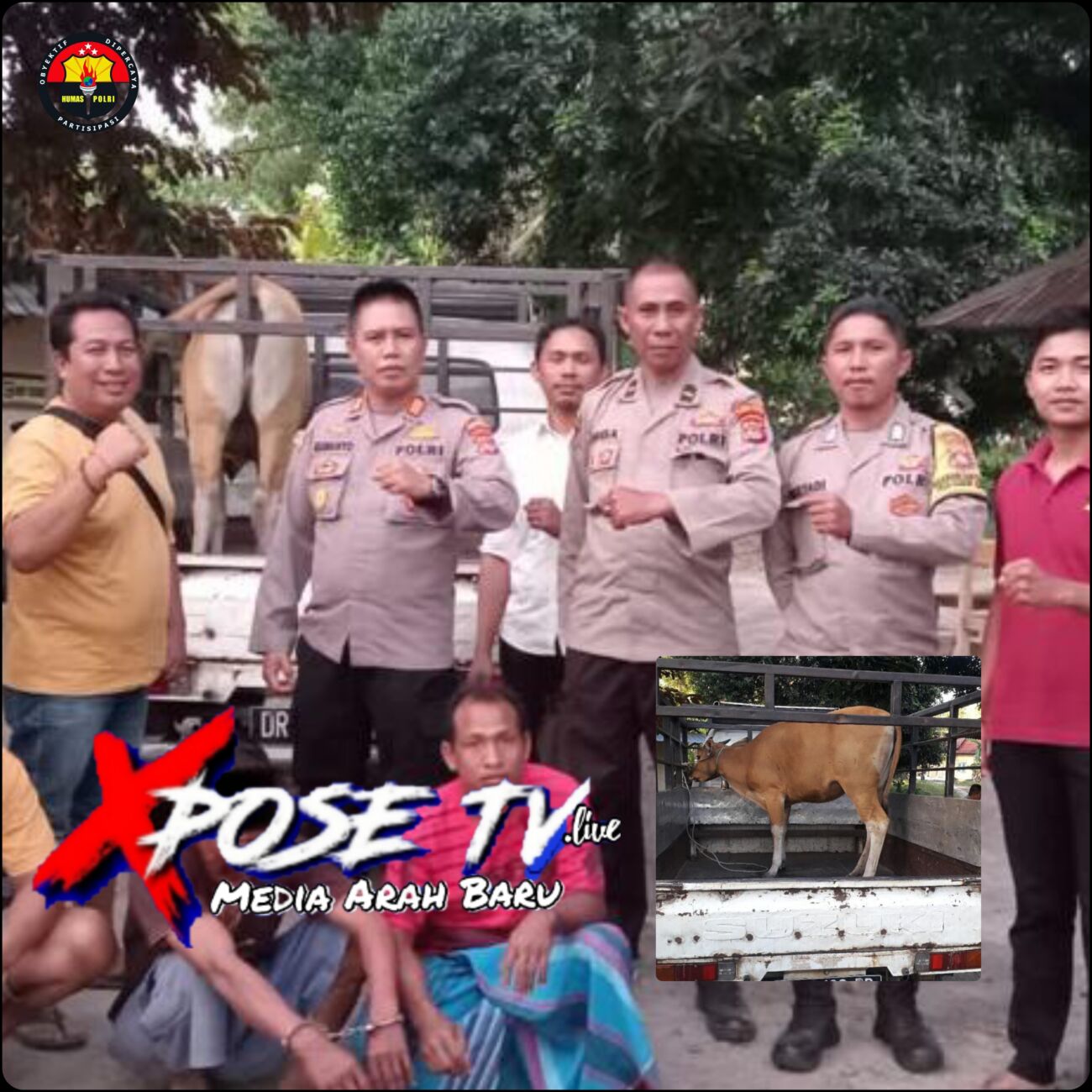 Anggota Polsek Gangga