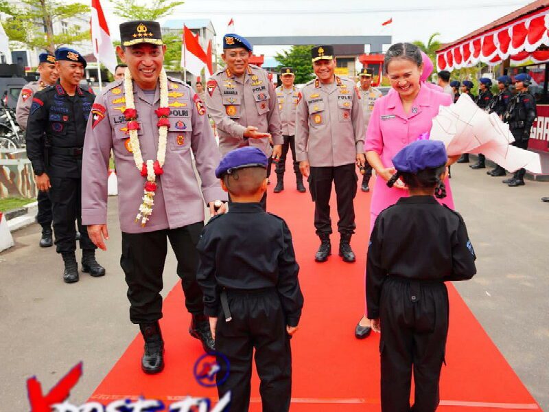 Resmikan pembangunan Brimob 