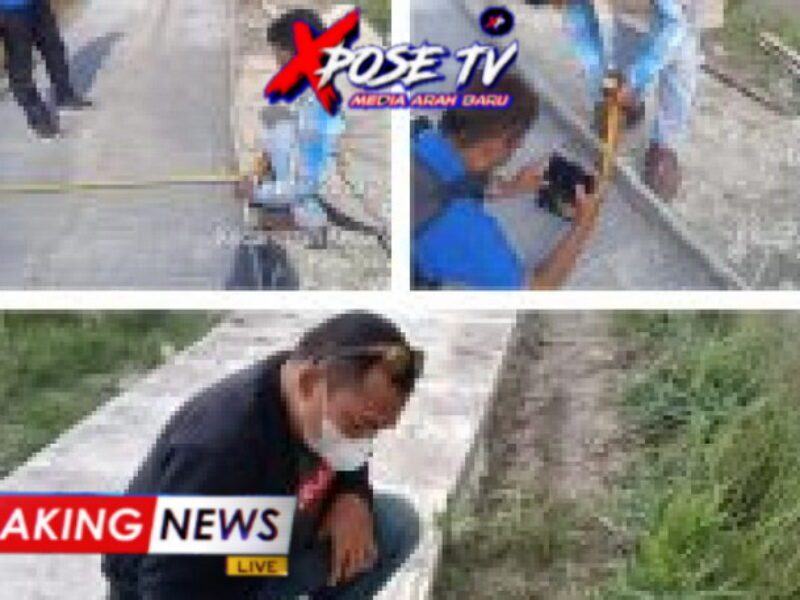 Proyek Jalan Usaha Tani (JUT) KPK Tipikor Kab Bekasi Akan Layangkan Surat Kepada Dinas Terkait