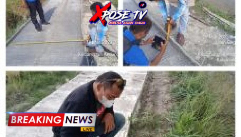 Proyek Jalan Usaha Tani (JUT) KPK Tipikor Kab Bekasi Akan Layangkan Surat Kepada Dinas Terkait