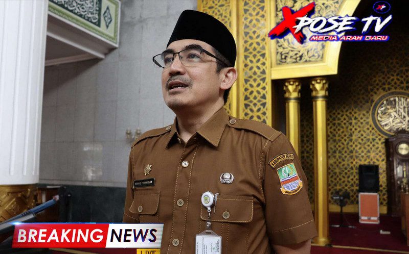 Kabag Kesra Setda Kabupaten Bekasi, Bennie Y. Iskandar membuka acara Ramadhan Sregep.