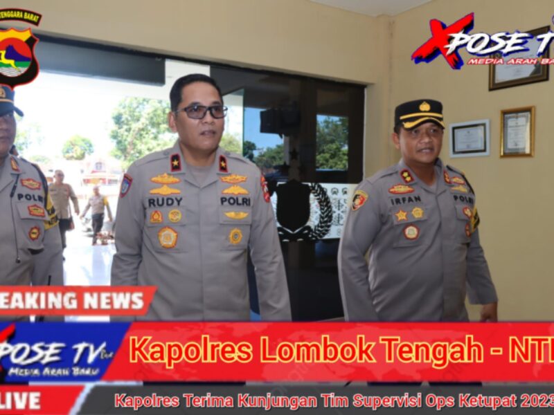 Kapolres Loteng Terima