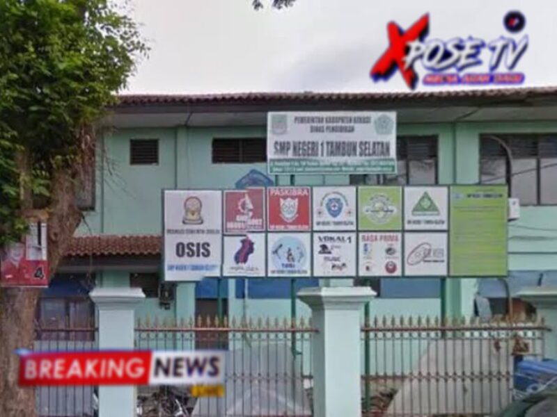 Menunggu Sanksi Kadisdik Bekasi Untuk SMPN I Tambun Selatan