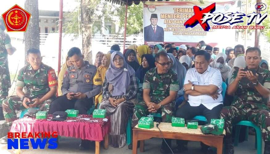 Peresmian Bantuan Kemenham RI