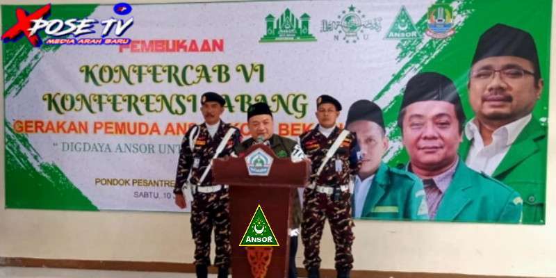 konfercab VI hasan muchtar terpilih pimpin gp-ansor kota bekasi