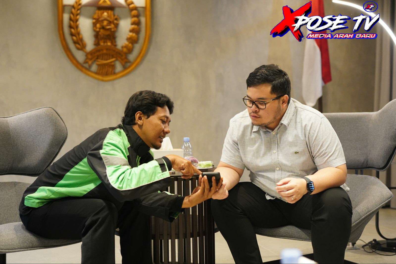 Serahkan Uang temuan 