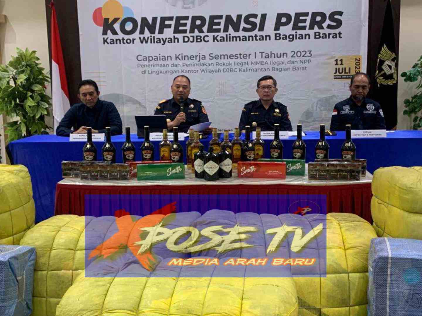 DJBC Kalbagbar Amankan Barang