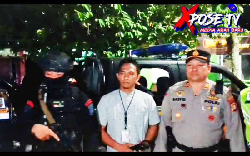 Operasi gabungan kejahatan jalanan dipimpin langsung oleh Kapolsek Setu AKP Abdul Rasyid SH,MM.