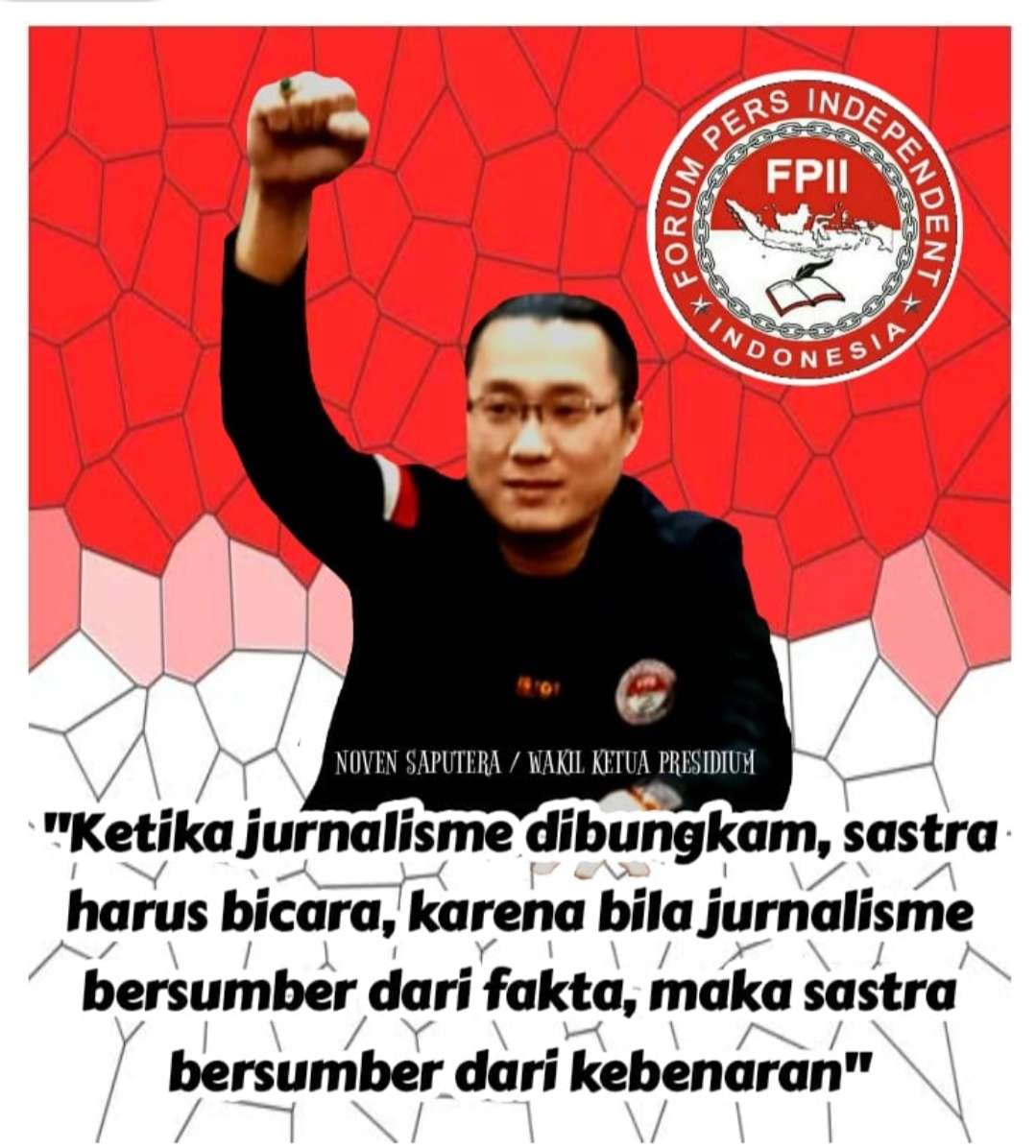 Noven Saputera Wapres FPII 