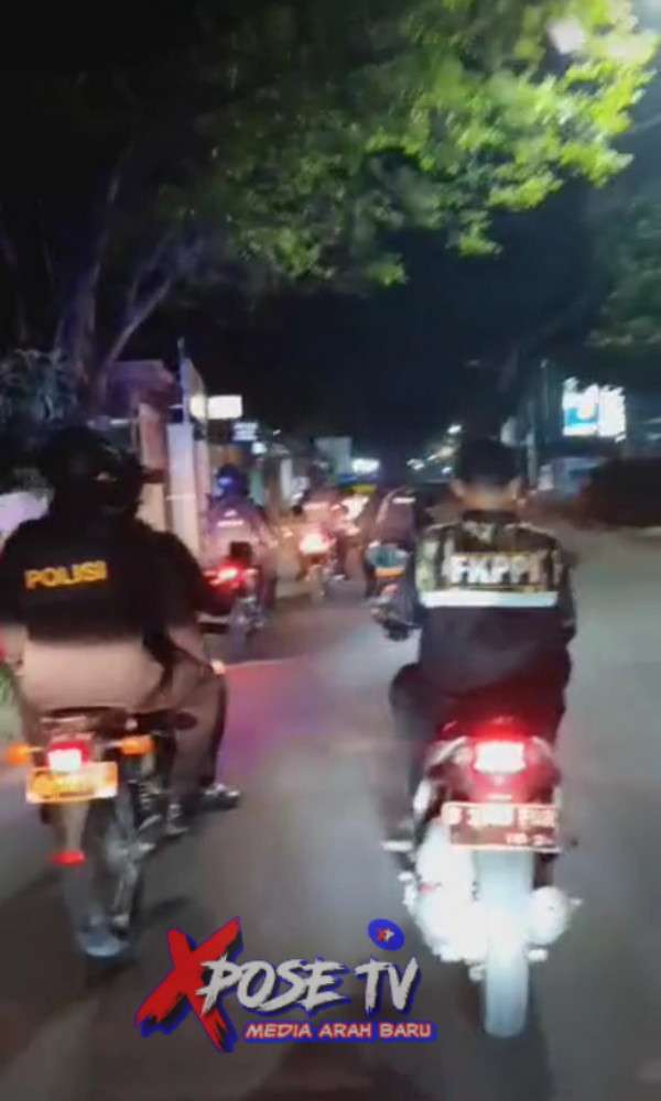Maraknya Kejahatan Jalanan, Polsek Setu Bekasi Lakukan Operasi Gabungan
