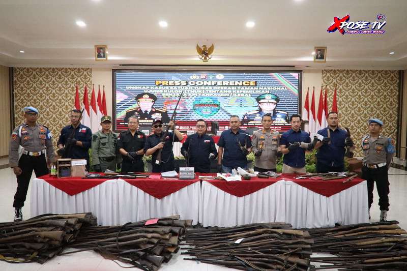 Press Conference Ungkap kasus
