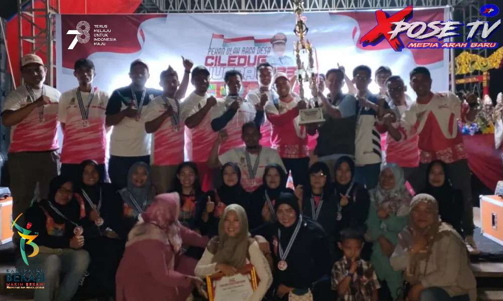 Wayang Golek Dan Penyerahan Hadiah Pordes Pada Puncak Acara HUT RI Ke-78 Desa Ciledug.