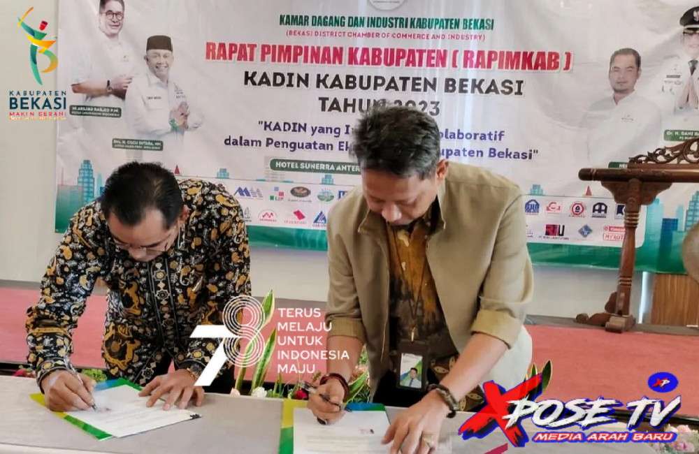 Kadin Bekasi gandeng BPJAMSOSTEK berikan perlindungan 1.000 pekerja rentan