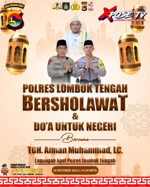 Polres Loteng Bersholawat