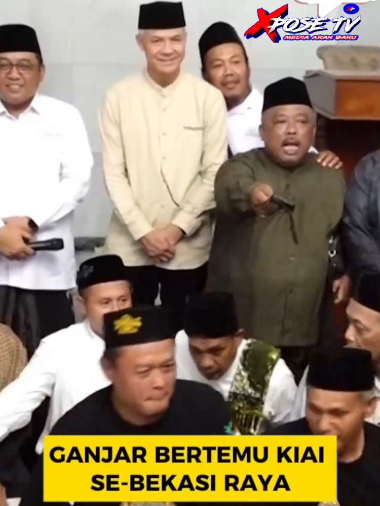 Ganjar Pranowo Bertemu Para Kiai Se-Bekasi Raya Di Setu