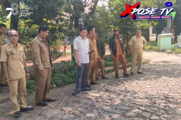 Perbaikan Jalan Adam, Lurah Ciledug Iing Solihin Mengapresiasi Pemkab Bekasi