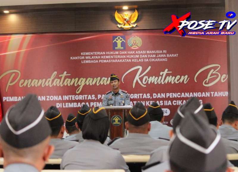 Lapas Cikarang Komitmen Raih Predikat Wilayah Birokrasi Bersih dan Melayani Tahun 2024