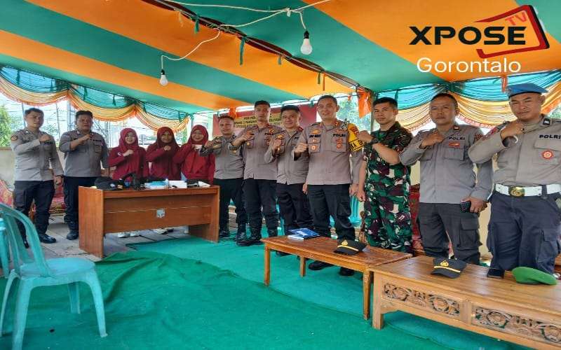 Kapolsek Boliyohuto Sambut Kapolres