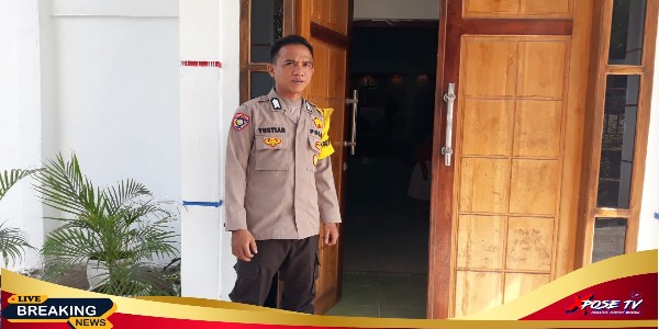 Personil Polsek Boliyohuto Amankan Ibadah Minggu Di Gereja Alfa Omega.