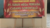 Resmikan Gudang