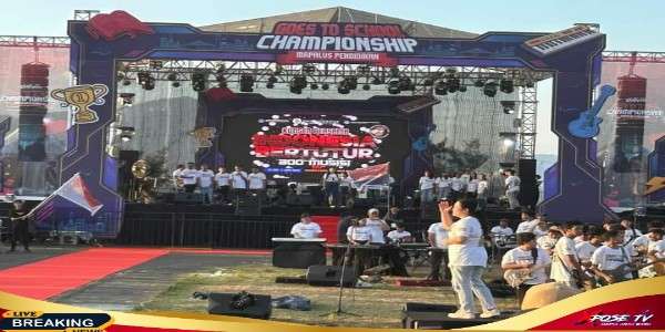 GOES TO SCHOOL CHAMPIONSHIP KONSER BERSAMA INDONESIA BERTUTUR 300 MUSISI