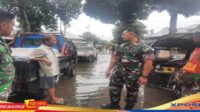 Kodim 1315/Kabupaten Gorontalo Salurkan Sembako Bagi Warga Terdampak Banjir