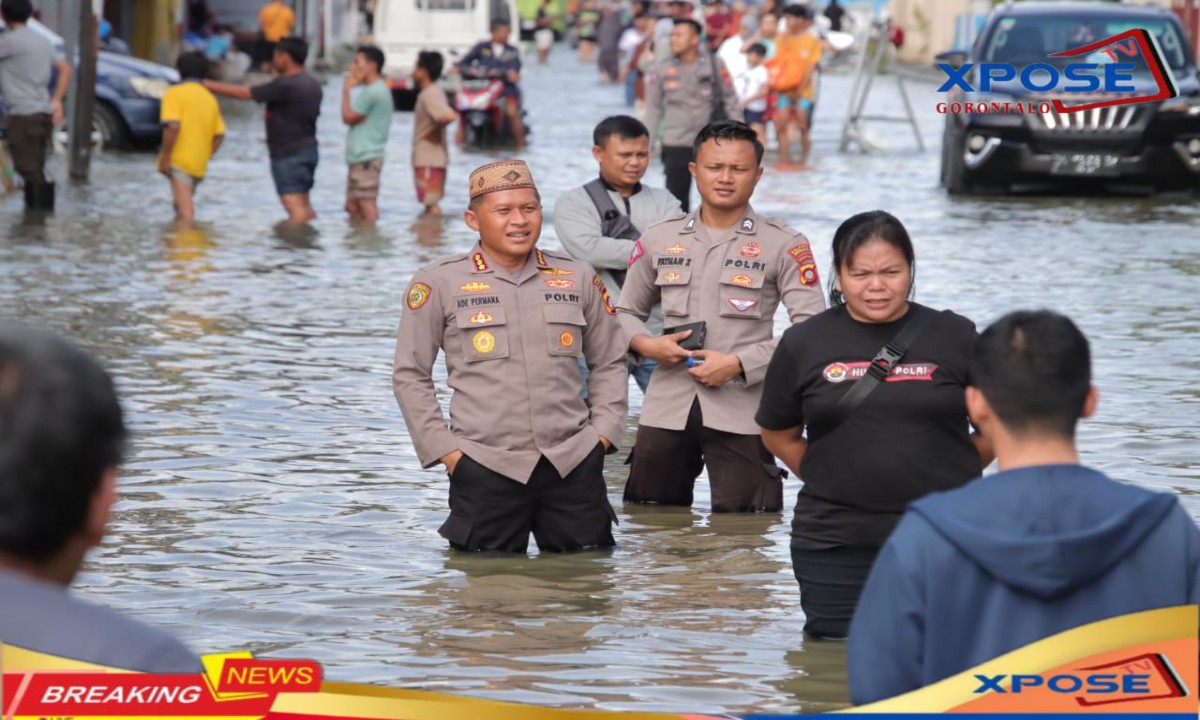 Tinjau Langsung Lokasi Banjir