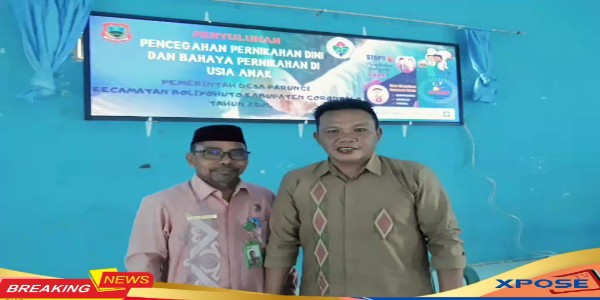 Cegah Pernikahan Dini,Pemerintah Desa Parungi Beri Penyuluhan Pada Rema Muda Parungi.