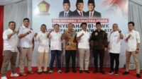 DPC Partai Gerindra Tanjungbalai menggelar konsolidasi saat kunjungan silaturahmi ke DPD Partai Gerindra Sumut