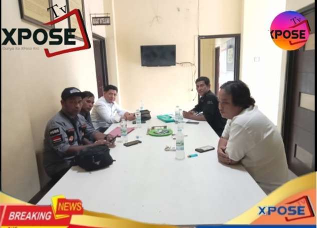 Photo Perbincangan hangat Kasat INTELKAM OKU Bersama Ketua DPC PJS OKU 