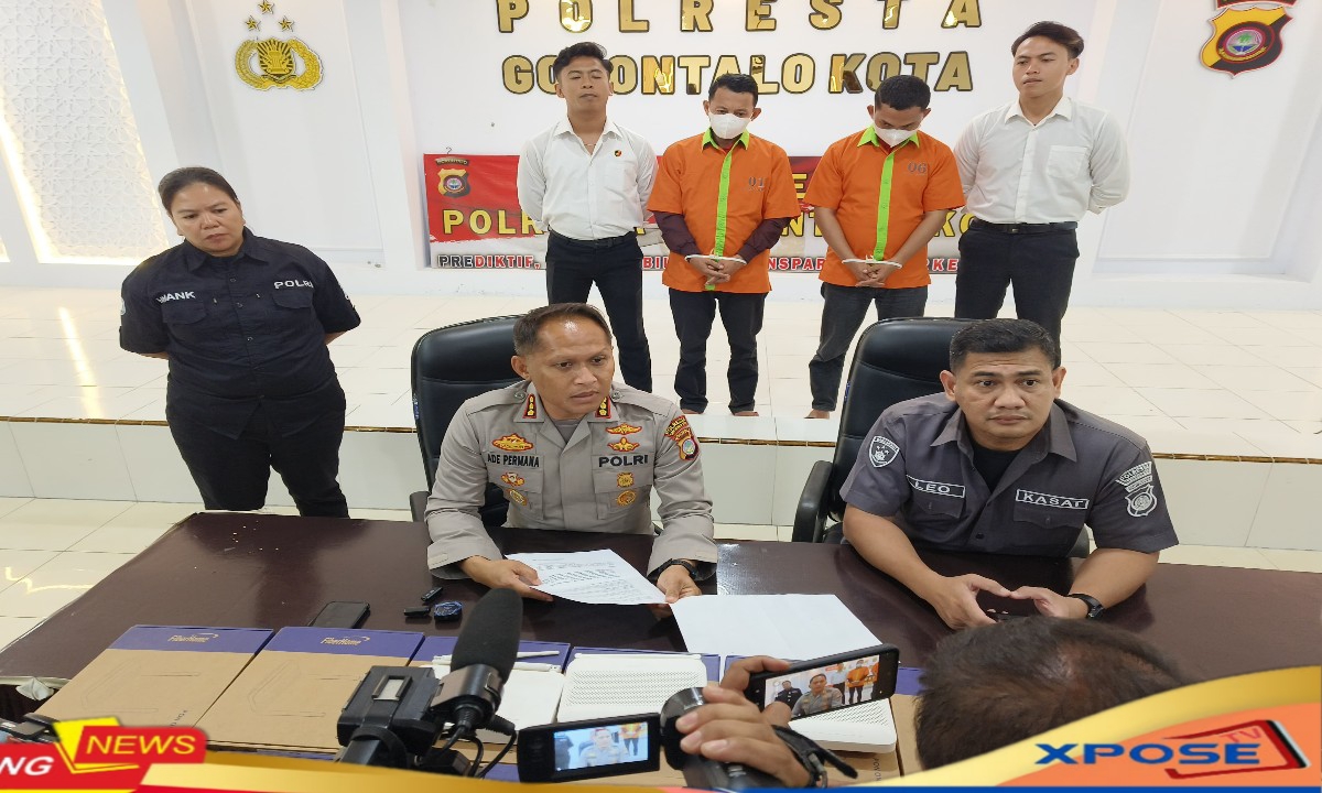 Gelar Press Conference Pengungkapan Pencurian