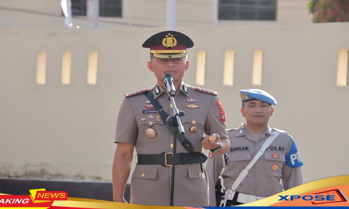 Pimpin Upacara Hari Juang Polri