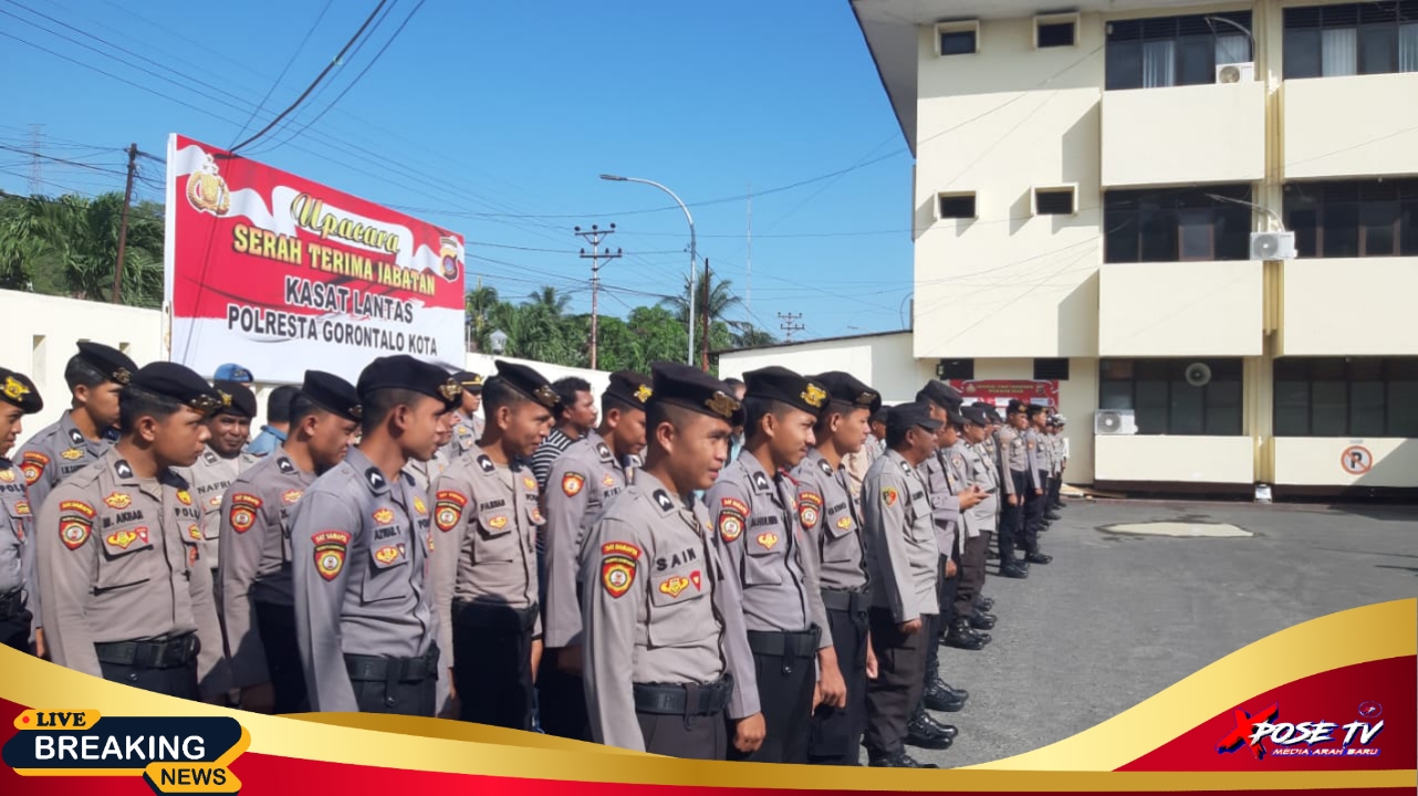 206 Personel Polresta Gorontalo Kota Siap Amankan 11 Titik Kampanye