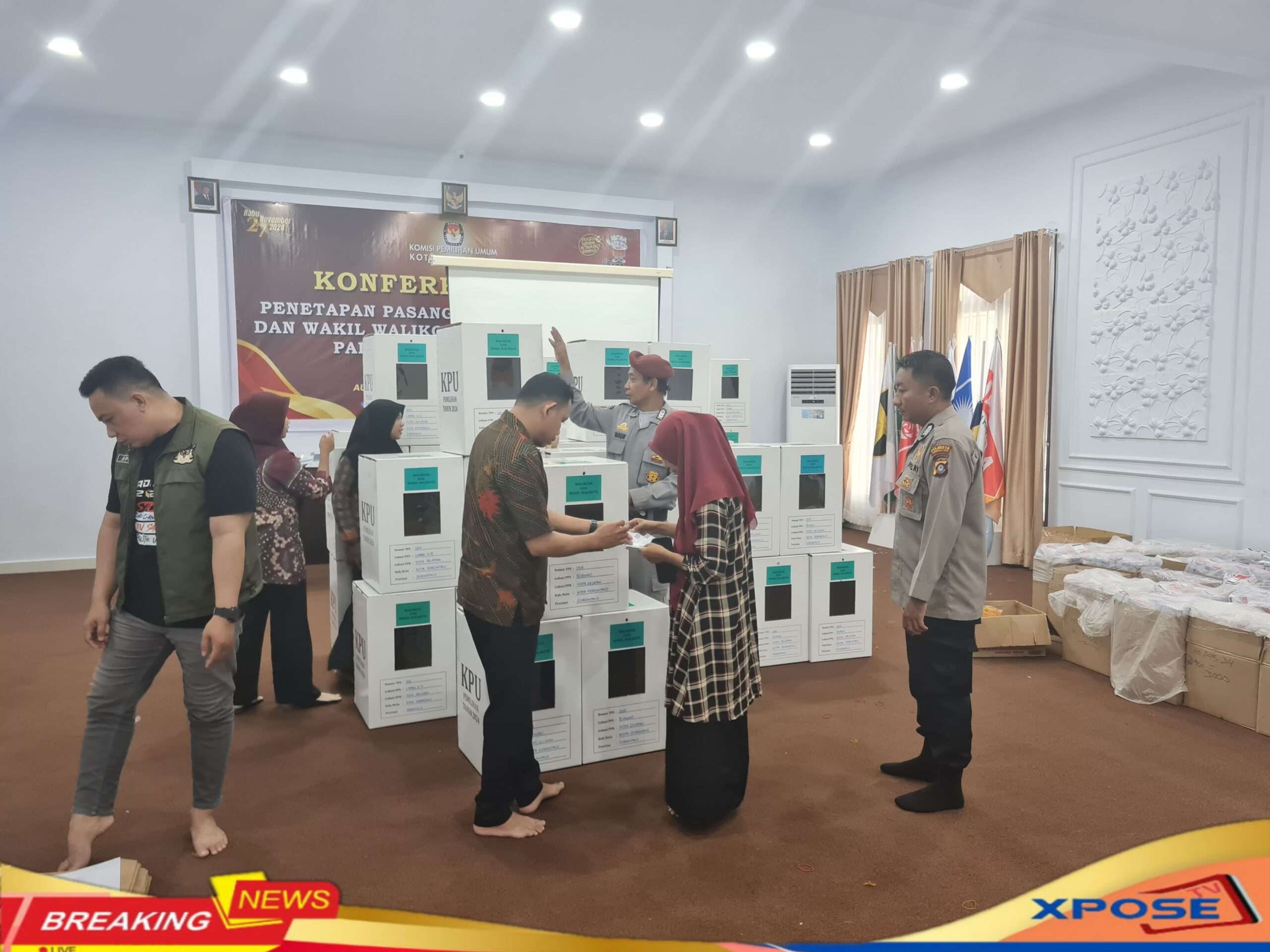 Perketat Pengawasan Keamanan di Kantor KPU