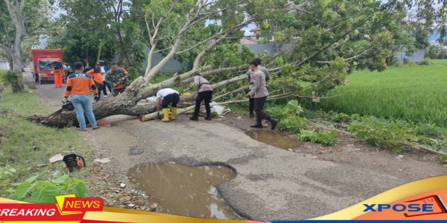 Gerak Cepat Sat Samapta Polresta Gorontalo Kota