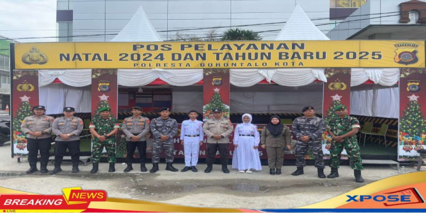 Operasi Lilin Otanaha 2024, Polresta Gorontalo Kota Siagakan Personil