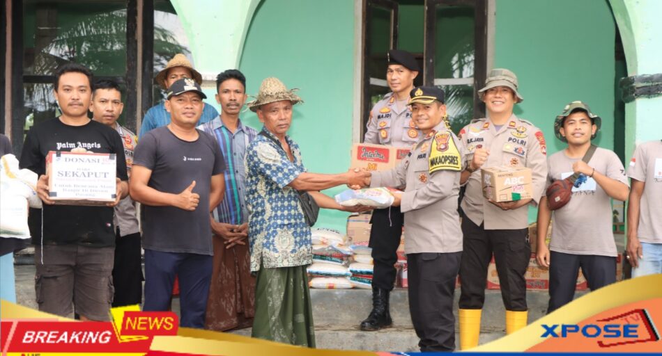 Polres Loteng Salurkan