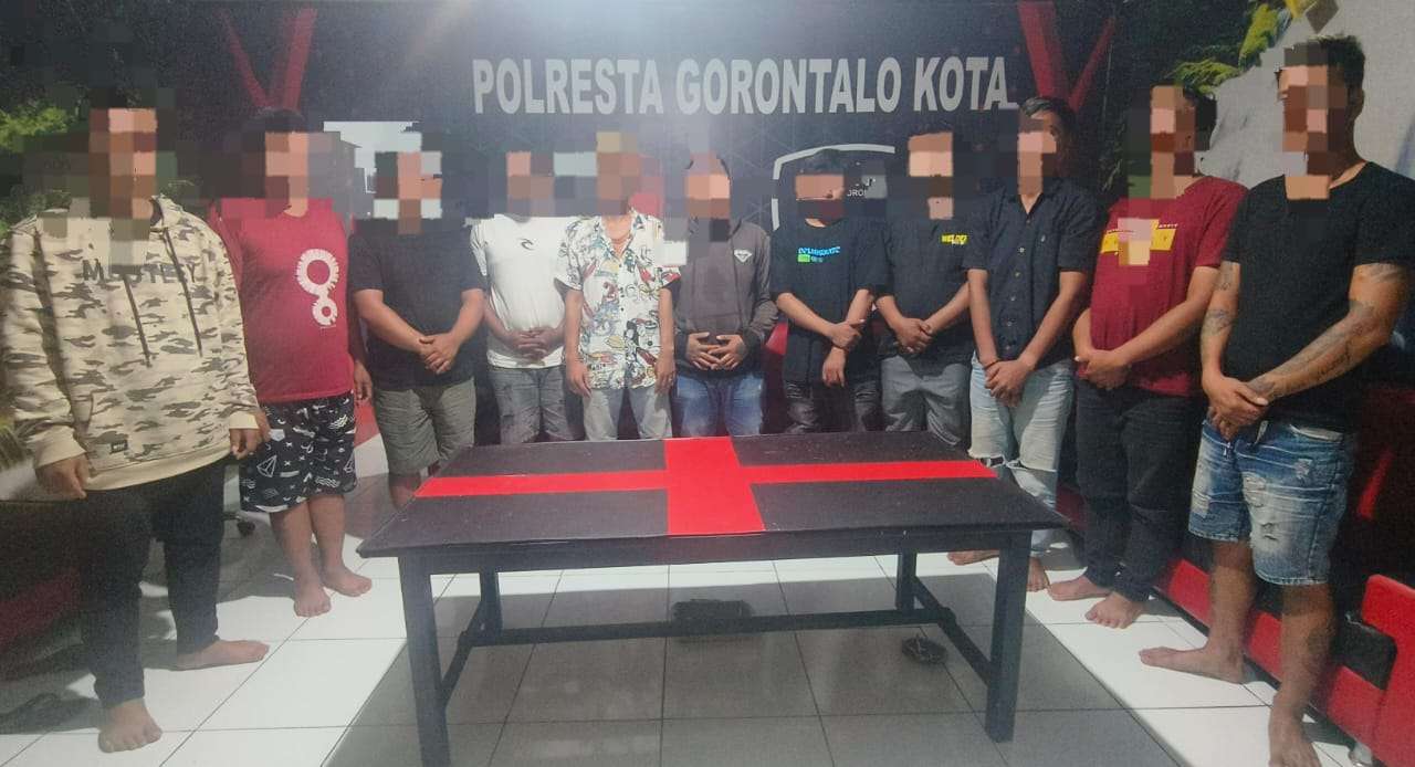 Amankan 11 Orang debt collector Pasca Pengrusakan Gudang