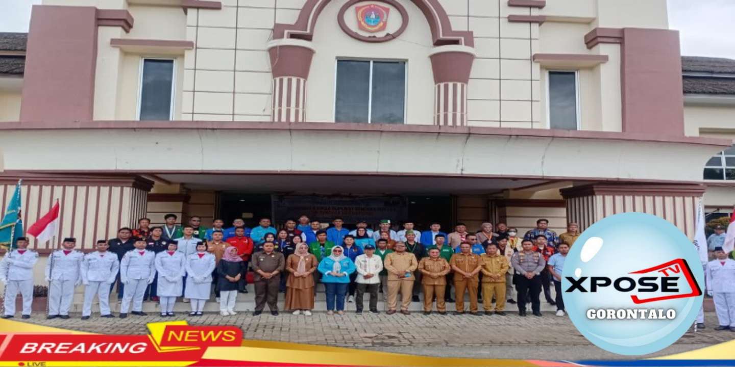 Ansor Boalemo Menyerahkan Bendera Pusaka
