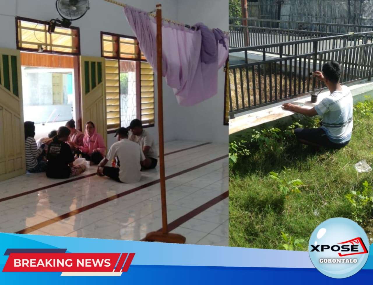 Karang Taruna Bahari Pentadu Barat Bersama Warga Gelar Aksi Bersih-Bersih Masjid Sambut Ramadhan 2025