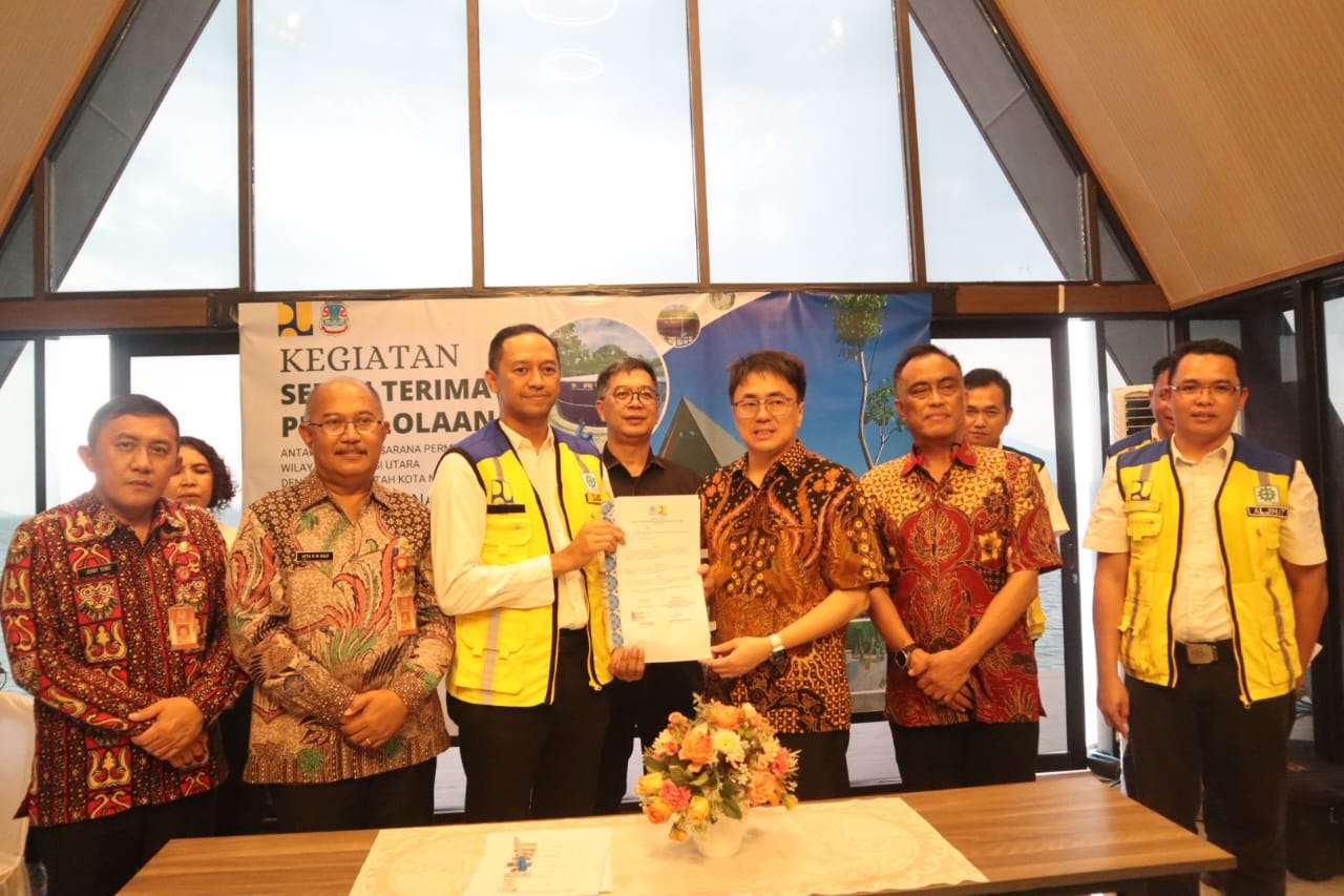 Manado Beach Walk Tahap II dan Kawasan Wisata Bunaken Resmi Diserahkan ke Pemkot Manado