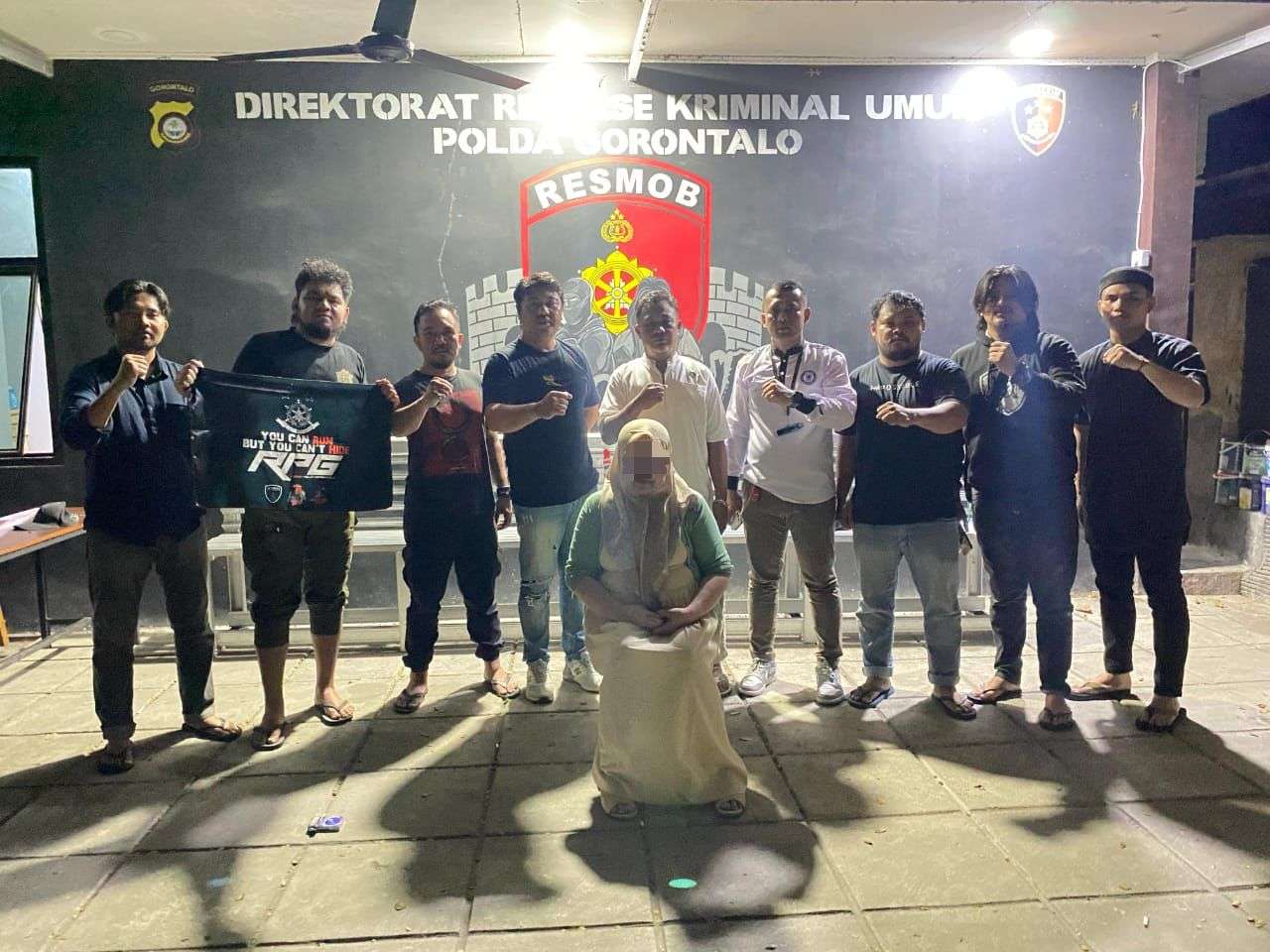 Tim Resmob Otanaha Polda Gorontalo Tangkap Pelaku Penipuan Proyek Bantuan Senilai Rp1,5 Miliar