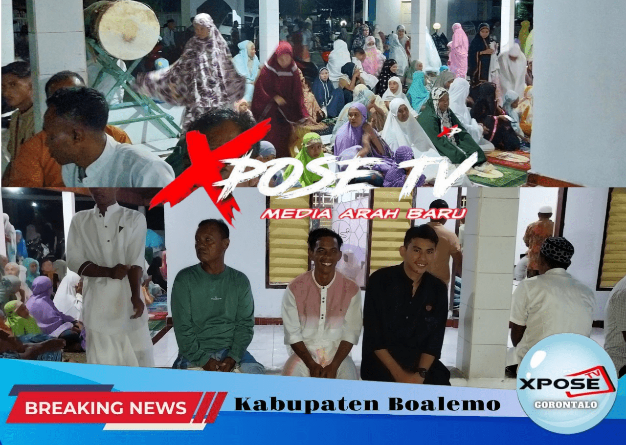 Masjid Al-Kautsar Pentadu Barat Dipenuhi Jamaah Saat Pelaksanaan Sholat Tarawih