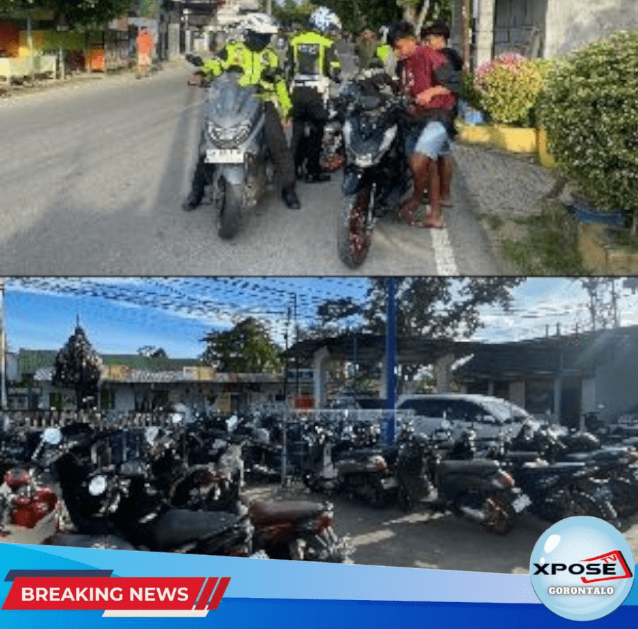 Antisipasi Balap Liar di Bulan Ramadhan,Satlantas Polresta Gorontalo Kota Gelar Operasi Rutin