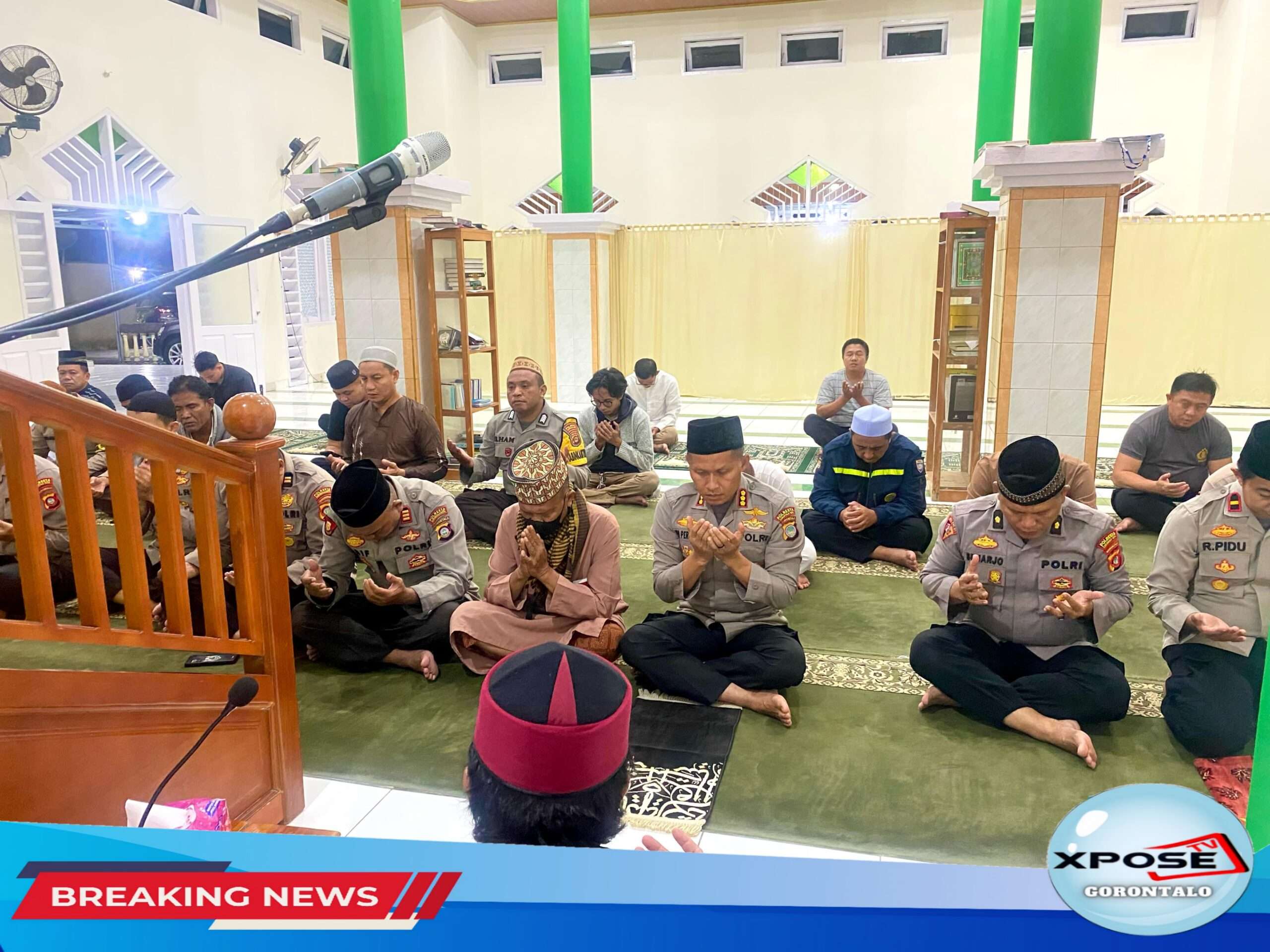 Tingkatkan Iman Dan Taqwa Di Bulan Ramadhan, Kapolresta Gorontalo Kota Gelar Safari Subuh