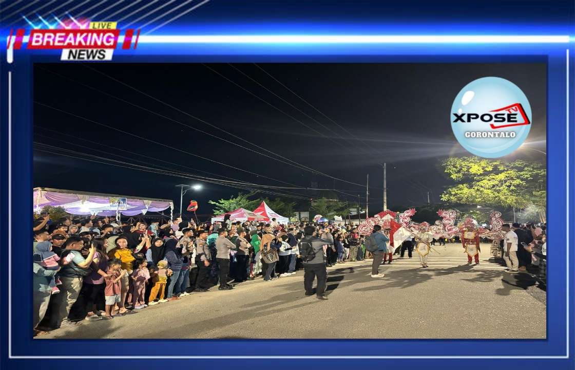Festival Pawai Obor, Polresta Gorontalo Kota Turunkan 99 Polri Untuk Pengamanan