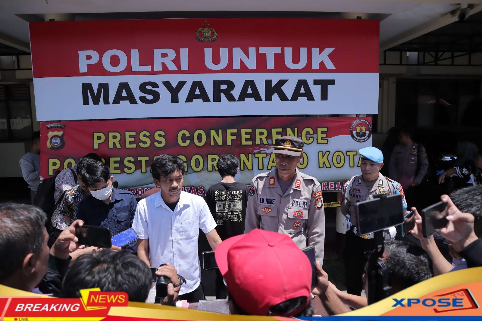 Sat Resnarkoba Tetapkan Tiga Tersangka kepemilikan Sabu